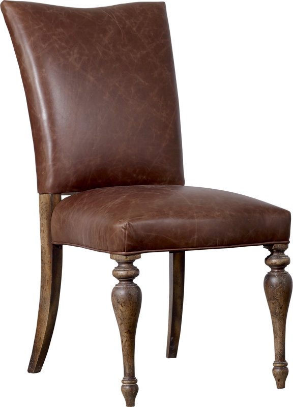 Hooker Furniture Willow Bend Genuine Leather Upholstered Dining Chair
